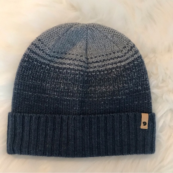 Fjallraven Two-Tone Striped Beanie NWOT - Picture 2 of 6